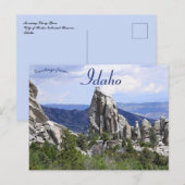 Morning Glory Spire Idaho Briefkaart (Voorkant / Achterkant)