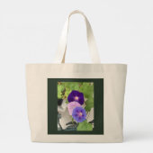 Morning Glory Trio Grote Tote Bag (Achterkant)