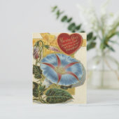 Morning Glory Valentijn Feestdagenkaart (Staand voorkant)