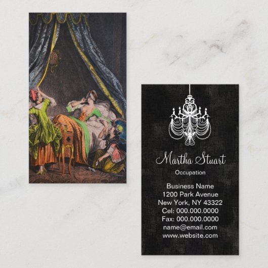 Morning Glory ~ Visitekaartje (Voorkant / Achterkant)