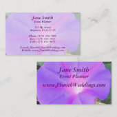 morning glory visitekaartje (Voorkant / Achterkant)