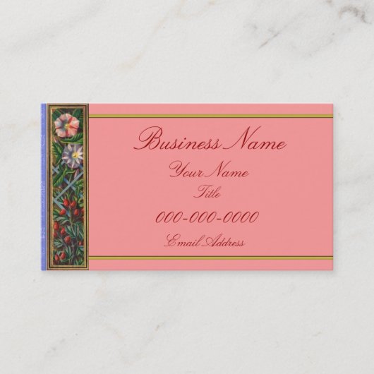 Morning Glory Visitekaartje (Voorkant)