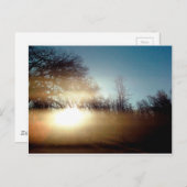 Morning Glow Briefkaart (Voorkant / Achterkant)