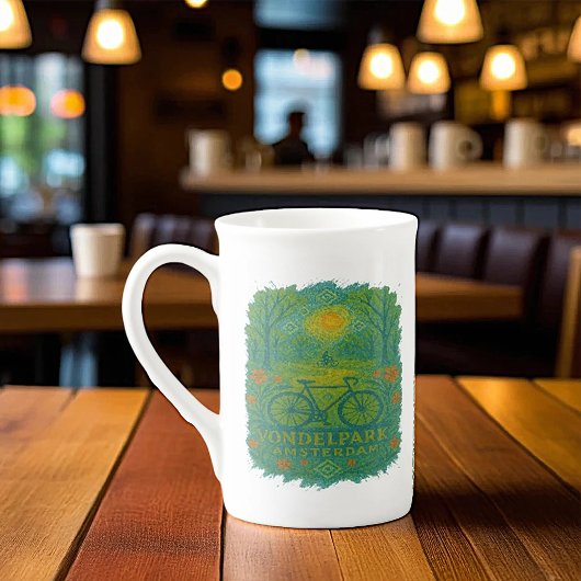 Morning Glow im Vondelpark Porselein Kop