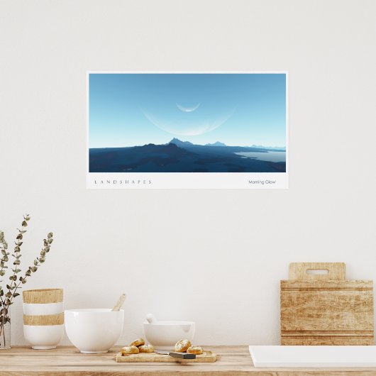 Morning Glow Poster (Keuken)