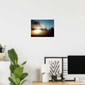 Morning Glow Poster (Thuiskantoor)
