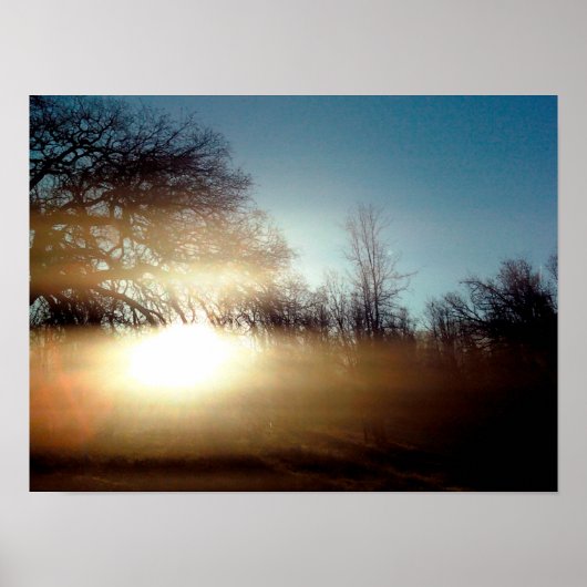 Morning Glow Poster (Voorkant)