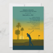 Morning Golfer Uitnodiging (Voorkant)