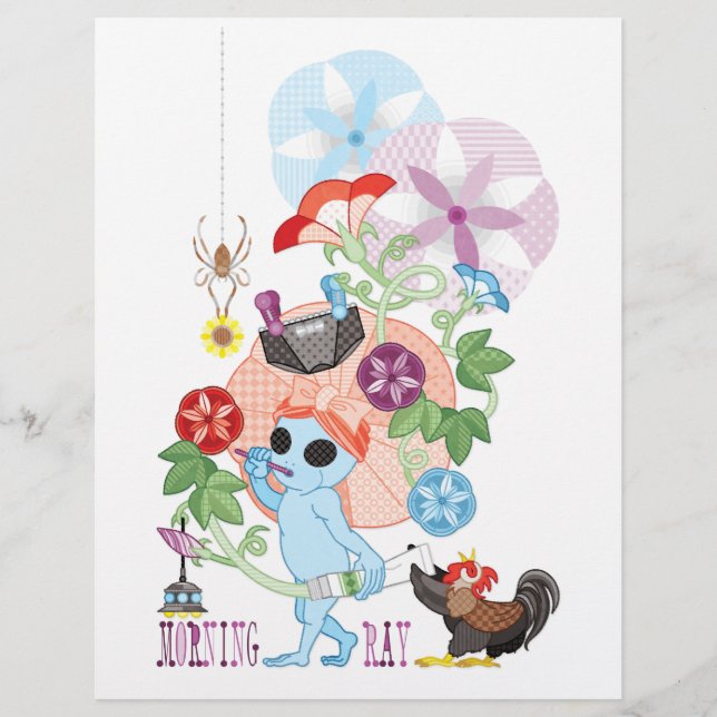 MORNING GREY ALIEN (Voorkant)