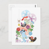 MORNING GREY ALIEN BRIEFKAART (Voorkant / Achterkant)