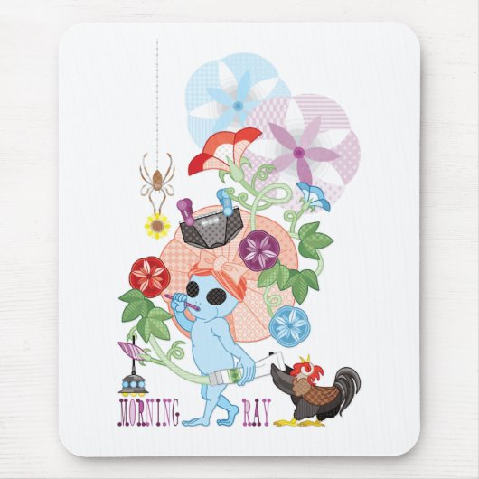 MORNING GREY ALIEN MUISMAT (Voorkant)