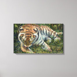 "Morning Grooming" Canvas Afdruk