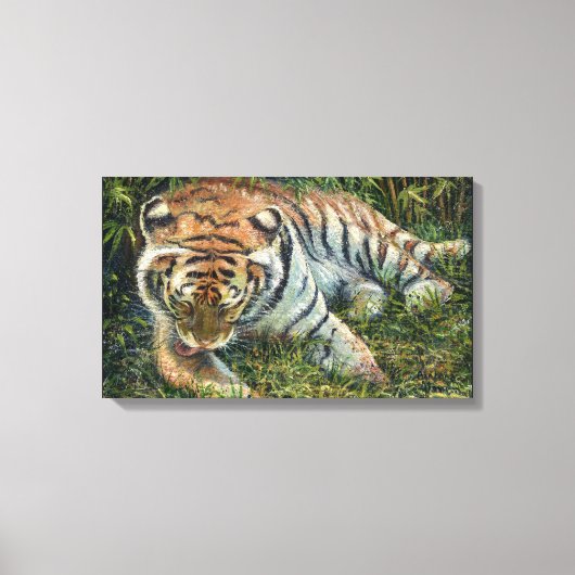 "Morning Grooming" Canvas Afdruk (Voorkant)