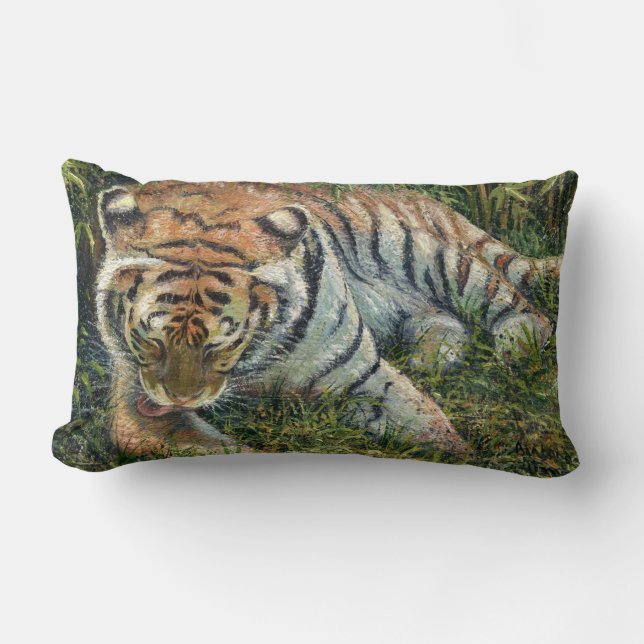 "Morning Grooming" Kussen (Voorkant)