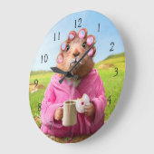 Morning Groundhog met ontbijtdonut en koffie Grote Klok (Hoek)