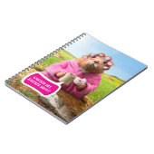 Morning Groundhog met ontbijtdonut en koffie Notitieboek (Linkerzijde)