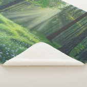 "Morning has broken" kleine sherpa deken (3/4)