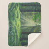 "Morning has broken" kleine sherpa deken (Voorkant)