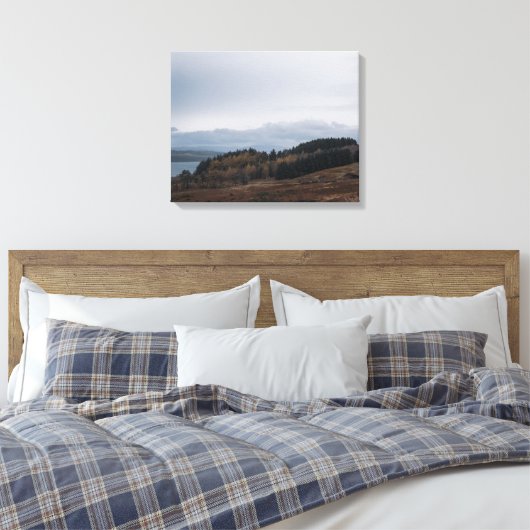 Morning Haze Canvas Afdruk (Insitu (Slaapkamer))