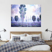 Morning Haze Canvas Afdruk (Insitu (Slaapkamer))