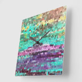 Morning heeft Broken Clock Vierkante Klok (Hoek)