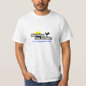 Morning heeft gebroken - Funny T-Shirt (Voorkant)