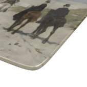 Morning Horse Ride op het strand (door Anton Mauve Snijplank (Hoek)