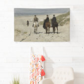 Morning Horse Ride op het strand (door Anton Mauve Spandoek (Insitu)