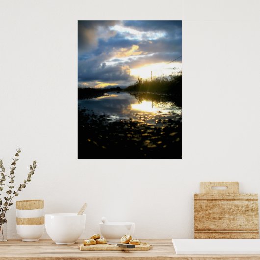 Morning Hues Poster (Keuken)