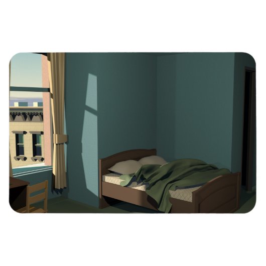 Morning in a city magneet (Horizontaal)