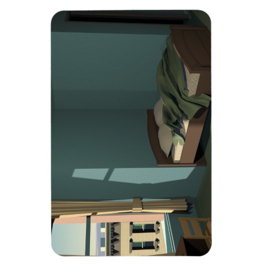 Morning in a city magneet (Verticaal)