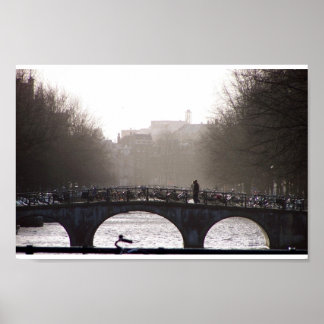 Morning in Amsterdam Poster