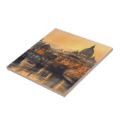 Morning in Rome Tegeltje (Zijkant)