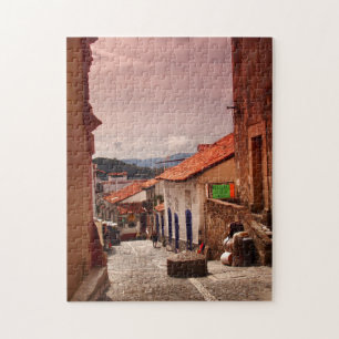 Morning in Taxco Street Legpuzzel