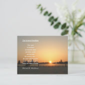 Morning Inspiration Briefkaart (Staand voorkant)
