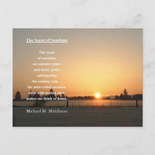 Morning Inspiration Briefkaart (Voorkant)
