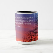 Morning Inspiration Coffee Mok (Midden)