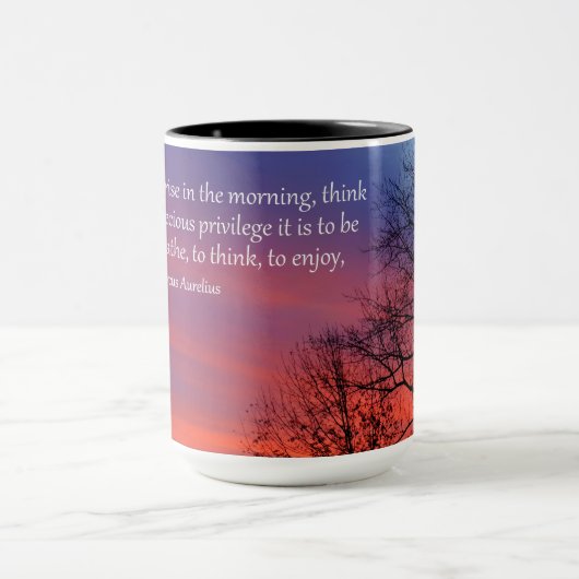 Morning Inspiration Coffee Mok (Midden)