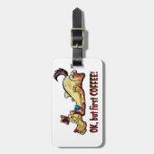 Morning Joe Bagagelabel (Voorkant verticaal)