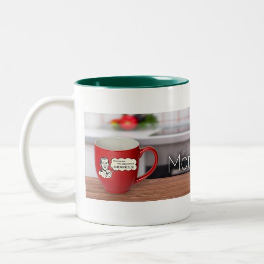 Morning Joe Coffee Cup Tweekleurige Koffiemok (Links)