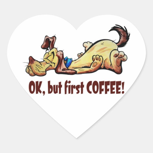 Morning Joe Hart Sticker (Voorkant)