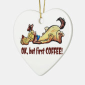 Morning Joe Keramisch Ornament (Links)