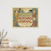 Morning Journal-Poster Poster (Keuken)
