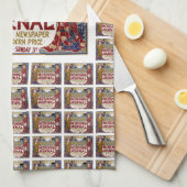 Morning Journal Theedoek (Quarter Fold)