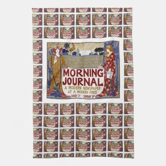 Morning Journal Theedoek (Verticaal)