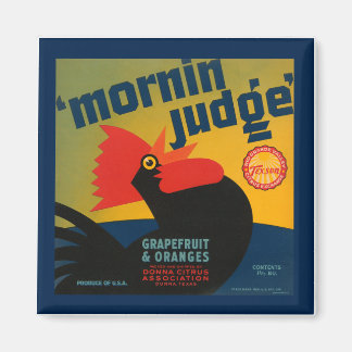 Morning Judge Grapefruit & Sinaasappel Magnetisch Magneet