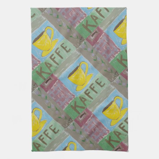 Morning Kaffe Theedoek (Verticaal)
