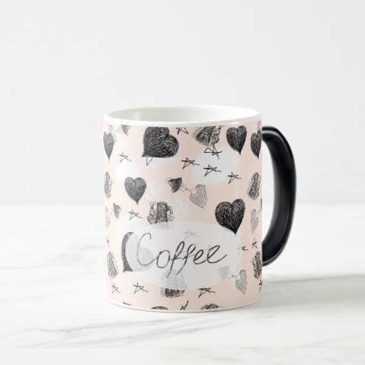 Morning koffiedoddle magische mok (Voorkant rechts)