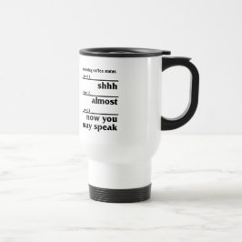 Morning Koffiestatus Reisbeker