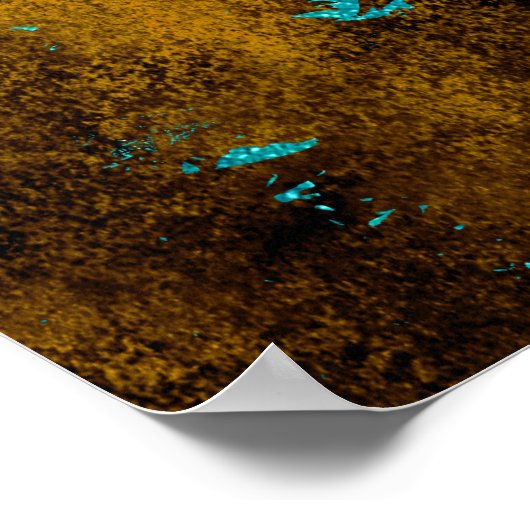 Morning Lake Rower Poster (Hoek)